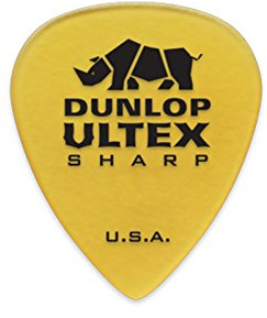 Jim Dunlop 433R1.0 Guitar Picks, 1.0 mm