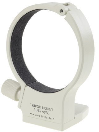 Maxsima- Tripod Mount Ring A (w) for Canon EF 70-200mm F4L, F4L is, EF 200mm F2.8L, EF 300mm F4L, EF 400mm F5.6L.