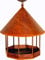 Dewoga Vogelhaus zum Hängen H ca 30 cm Vogelfutterhaus Vogelhäuschen