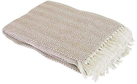 Beamfeature COUNTRY CLUB Como Throw, Cotton, Beige, Full, 127 x 152 cm, 1238466