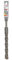 Bosch Professional Hammerbohrer SDS plus-3 (für Beton, 22 x 200 x 250 mm, Zubehör Bohrhammer)