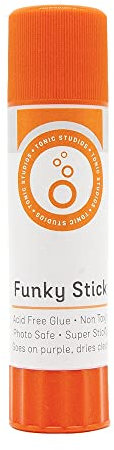 Tonic 424E Funky Glue Stick 8g, Clear