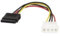 Cable interne PC avec fiche Molex 5,25 pouces male ET fiche d'alimentation SATA 15cm