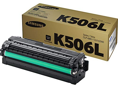 Samsung CLT-K506L Tonerkartusche für CLP-680ND, 6250FD, 6260FR, Schwarz