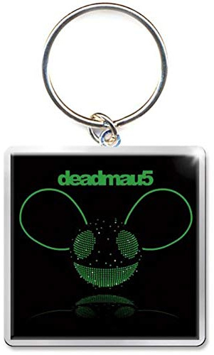 Deadmau5 Keychain: Green Head
