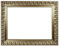 Barockrahmen 750 ARG, Silber, 70 x 100 cm, Leerrahmen