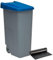Denox DEN031 Contenedor Reciclo 110 litros Cerrado, Azul, 420x570x880 mm