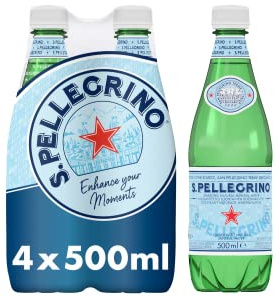 San Pellegrino Sparkling Natural Mineral Water 4x500ml