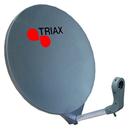 Parabole Fibre Ø 60 cm, DAP 611 - visserie INOX. Couleur Anthracite RAL 7016