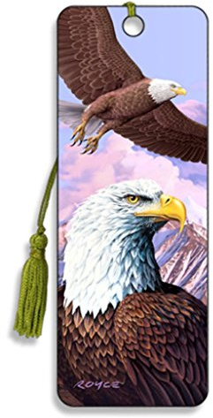 Cheatwell BK28EAG 3D Eagle Bookmark