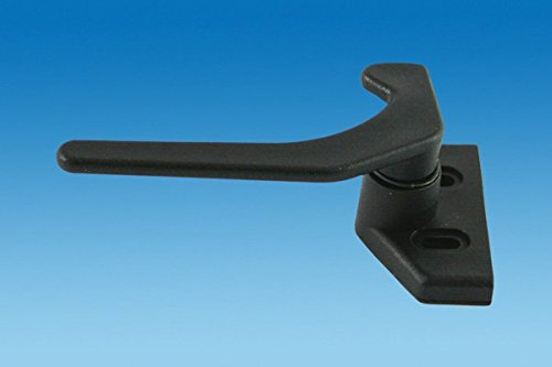 Pennine Caravan Motorhome Lever Lock Catch, Black PP4001