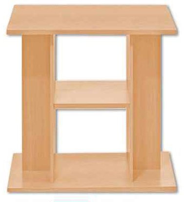 Diversa Aquarium Unterschrank Budget 60 x 30 x 60 cm, Aquarienschrank Terrarium Schrank (buche)