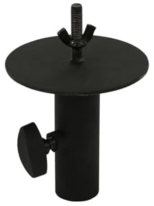 EUROLITE SPA-10L Adapter | Für 36-mm-Rohr mit großer Auflageplatte, Maximallast WLL 100 kg