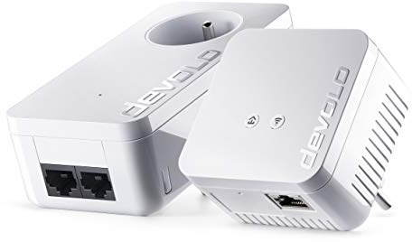 Devolo dLAN Netzwerk-Stecker weiß 550 Mb/s sans Prise Gigogne