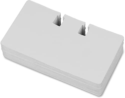 Lorell Business Card Refill Flat Card File (LLR01034),White