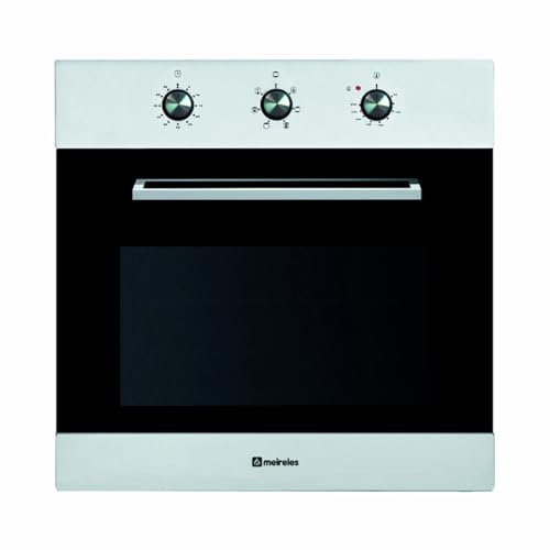 Meireles MF 7606 X - Horno (Medio, Horno eléctrico, 55 L, 55 L, Negro, Acero inoxidable, Giratorio)