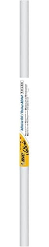 BIC Velleda Tableau Rouleau Adhésif Effaçable à Sec (100 x 200 cm), Parfait pour L'Ecole, Bordure Blanche, Lot de 1