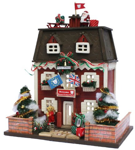 Billy handgemachte Puppenhaus-Kit Sammlung Woody House Christmas House 8818 (Japan Import / Das Paket und das Handbuch werden in Japanisch)
