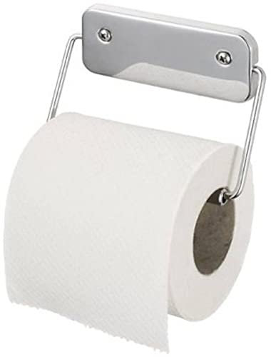 Haceka 1113132 Papierrollenhalter Standard, Metall, Silber, 15 x 15 x 9 cm