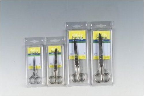 Scherenmanufaktur Paul Handarbeitsschere, Textilschere, vernickelt, Schnittlänge 70 mm, Rechtshand