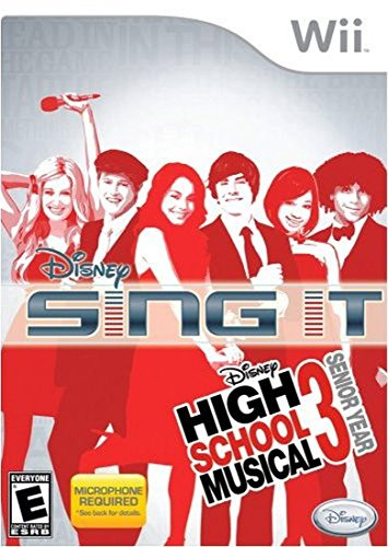 Wii Disney High School Musical 3 Senior Year Sing It - Microphone Required by Disney Interactive Studios