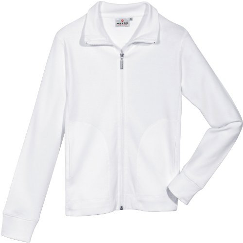 HAKRO Damen Casual Sweatjacke - 227 - weiß - Größe: S