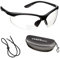 voltX CONSTRUCTOR BIFOKALE Schutzbrille mit Lesehilfe (KLAR 2.0 Dioptrie) CE EN166ft, Sportbrille für Radler enthält Sicherheitsband, Anti Fog UV400