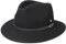 Mayser Mathis Outdoor Trekkinghut Damen/Herren - Made in The EU Filzhut Wollhut Winterhut mit Lederband Frühling-Sommer Herbst-Winter Frühjahr Sommer Herbst Winter - 58 cm schwarz