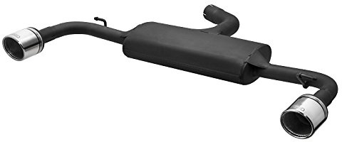 Sportauspuff für VOLKSWAGEN Golf VI GTI LOOK 2008-2013 HATCHBACK | kompatibel mit Volkswagen Golf VI HB 1.4i 59kW/1.4TSi 90/118kW/2.0TDI 81/103kW 2008- 90mm