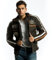 URBAN 5884 Chaqueta Moto Hombre en Cuero 58 Gents | Cazadora de Moto de Piel de Cordero | Armadura Removible para Espalda, Hombros y Codos Aprobada por la CE | Marrón | 4XL