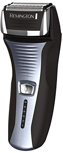 Remington F5 Power Series Foil Shaver, Electric Razor for Men, Cordless Rechargeable with Pop Up Trimmer, Pivot & FlexFoil Technology, Lightweight Handheld Design, Black