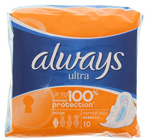 Always Ultra Normal (Größe 1) Damenbinde mit Flügeln, 50 g