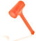 ABN Dead Blow Hammer, 4 lb Pound – Unicast Mallet with Non-Marring Rubber Coating