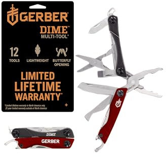 Gerber Mini-Tool Dime, Rot, GE30-000417