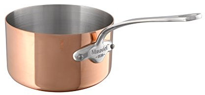 Mauviel M'Heritage150 Copper Saucepan with Stainless Steel Handle 14cm
