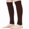 Mysocks Stulpen Damen beinwärmer Frauen Mädchen Winter 80er Stulpen Beinstulpen Beinwärmer Kniestrümpfe Leg Warmers Strümpfe in Einheitsgröße, Braun