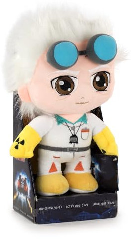Back to the Future - Back to the Future Character Soft Toy - 26 centimeters - Dr. Brown presentation display - Super soft quality