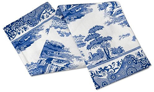 Spode - blauen italienischen Küchentuch