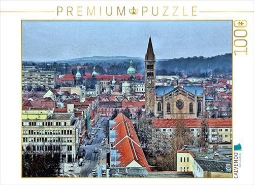 CALVENDO Puzzle St. Peter und Paul Kirche, Nauener Tor und Stadtverwaltung von Potsdam | 1000 Teile Lege-Größe 64 x 48 cm Foto-Puzzle für glückliche Stunden