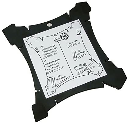 Scheppach Winkellehre 250 | für 250mm Schleifsteine | für Nassschleifmaschinen TIGER2500 TIGER3000VS | 10,3 x 11,1 x 0,3 cm