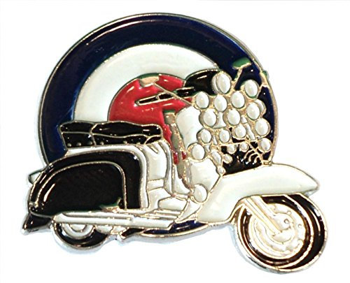 Mainly Metal Anstecknadel, Mehrfarbig, 20mm x 25mm