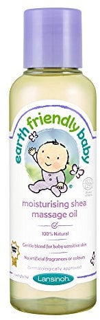 Earth Friendly Baby Moisturising Shea Massage Oil,Transparent