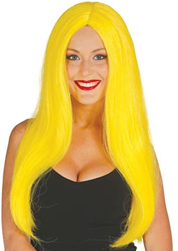 Guirca Fiestas GUI4173 - Lange gelbe Perücke