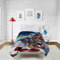 Marvel Avengers 2 Veröffentlichen Plüsch Decke, Blue Circle, 62 x 90/Twin