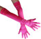 Langer Satin-Opernhandschuh für Damen, formell, ellenbogenlang, Handschuh für Braut, Abend, Tee, Party, Kirche, Hochzeit, W-G-1, Rose, Einheitsgröße