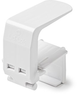 Mommy's Helper Toilet Seat Lid-Lok, White