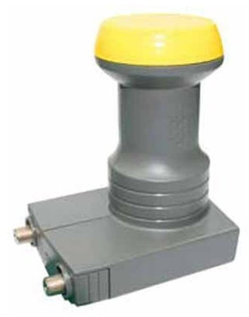 HUMAX LNB 151 – Low Noise Block Konverter abaisseurs Frequenz-(LNB) (4 cm, schwarz, gelb)