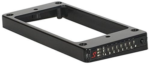 Shadow Contour ESH HB-T-FT-B Accordeur pour Guitare Noir
