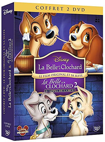 Coffret la belle et le clochard 1 et 2 [FR Import]
