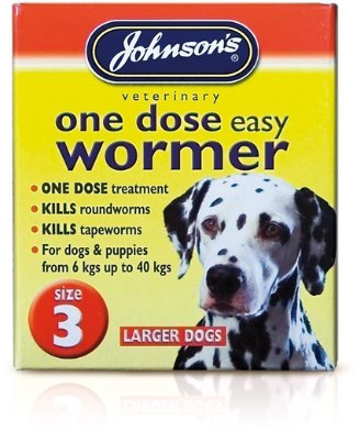 Johnsons One Dose Easy Wormer Size 3